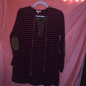 Long Sleeve Striped Shirt